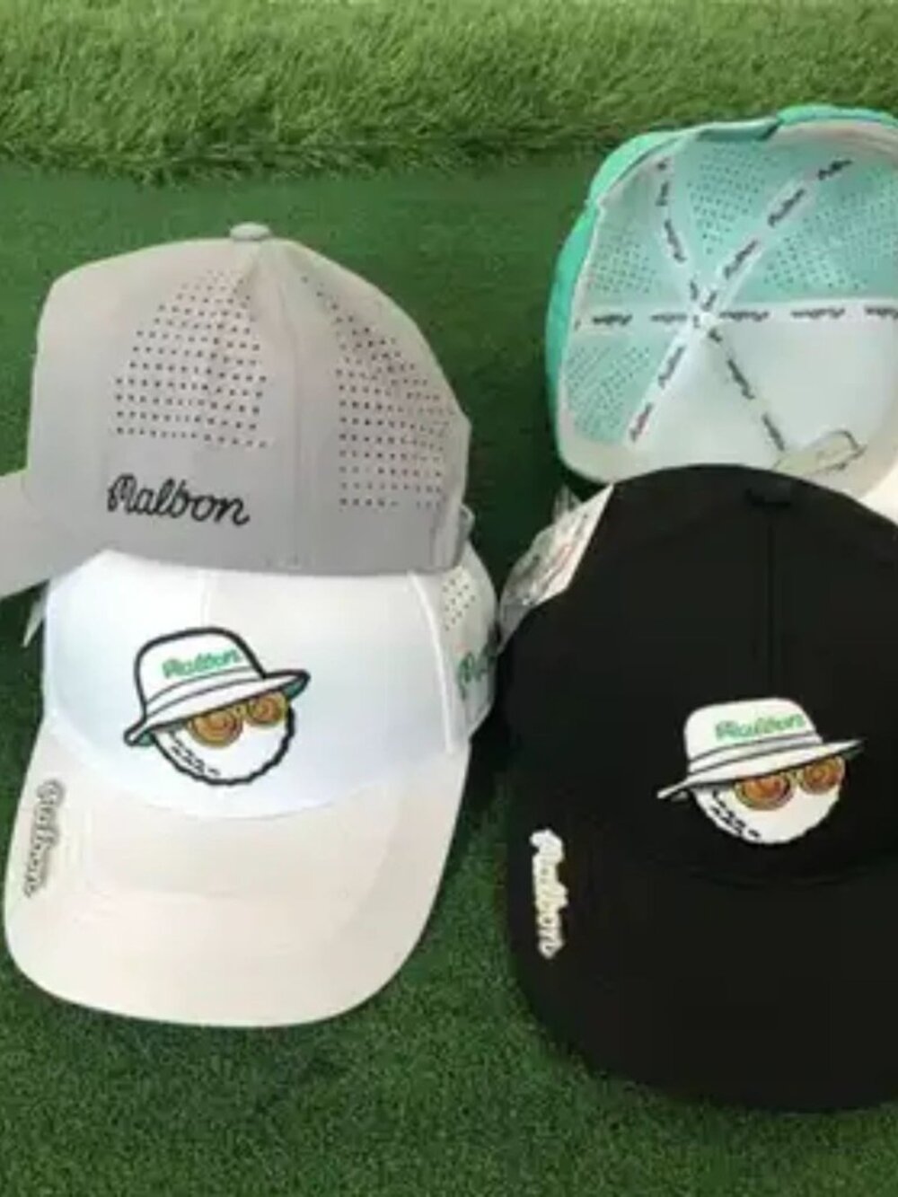 Malbon Golf Cap Sun Protection Baseball Cap Outdoor Adjustable Visor Hat
